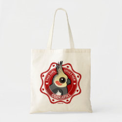 This Girl Loves Her Cockatiel Budget Tote
