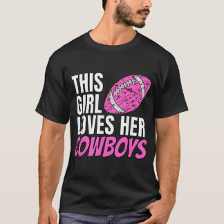 This Girl Loves Her Cowboys T-Shirt