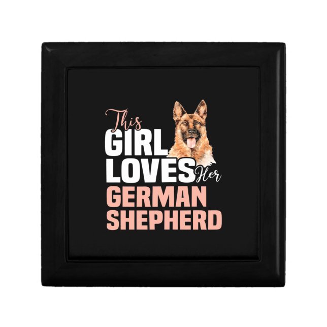 This Girl Loves Her German Shepherd Gift Box (Front)
