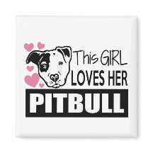 This Girl Loves Her Pitbull