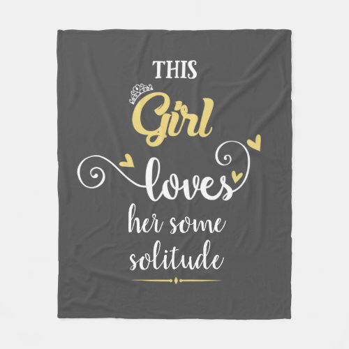 This girl loves her some solitude fleece blanket