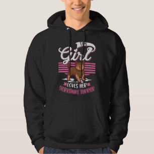 This Girl loves her Yorkshire Terrier Girl Yorkie Hoodie