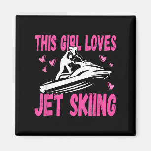 This Girl Loves Jet Skiing Jet Ski Girl Magnet