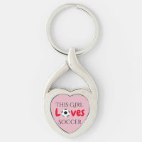 This Girl Loves Soccer - Soccer Ball  