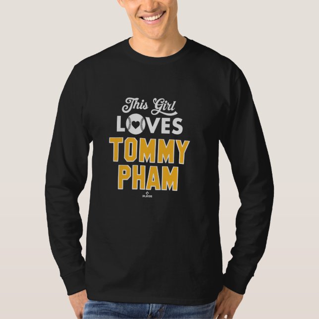 This Girl Loves Tommy Pham Pittsburgh Baseball MLB T-Shirt (Front)
