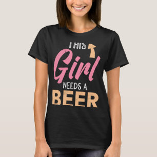 This girl needs a beer vacation Spring Break 1 T-Shirt