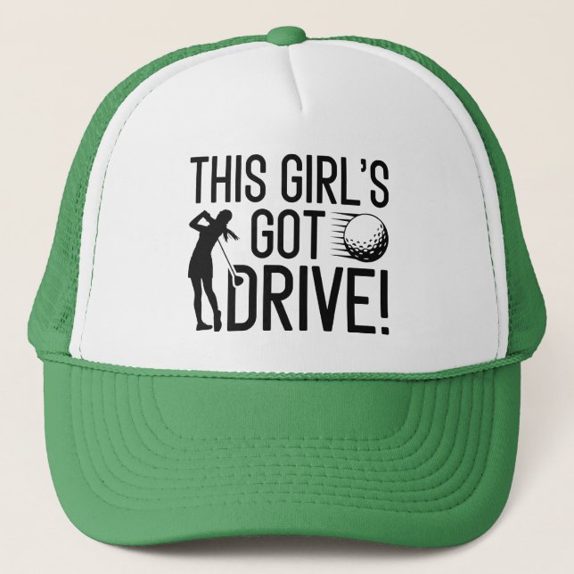 This Girl’s Got Drive Trucker Hat (Front)
