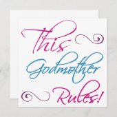 This Godmother Rules (Front/Back)