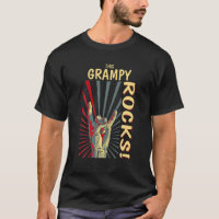 This Grampy Rocks Vintage Retro Concert 70S 80S Fu