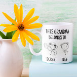 This Grandma Belongs To | Funny Gift Mug at Zazzle