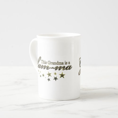 This Grandma is a Glam_ma Bone China Mug