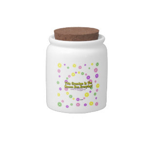 This Grandma Is The Queen Bee Everyday Flowers Candy Jar