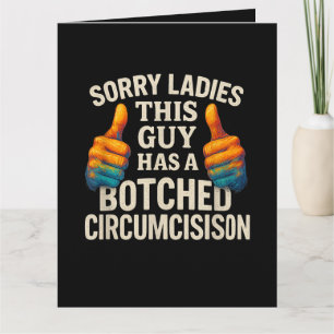 This Guy Botched Funny Cringe Card