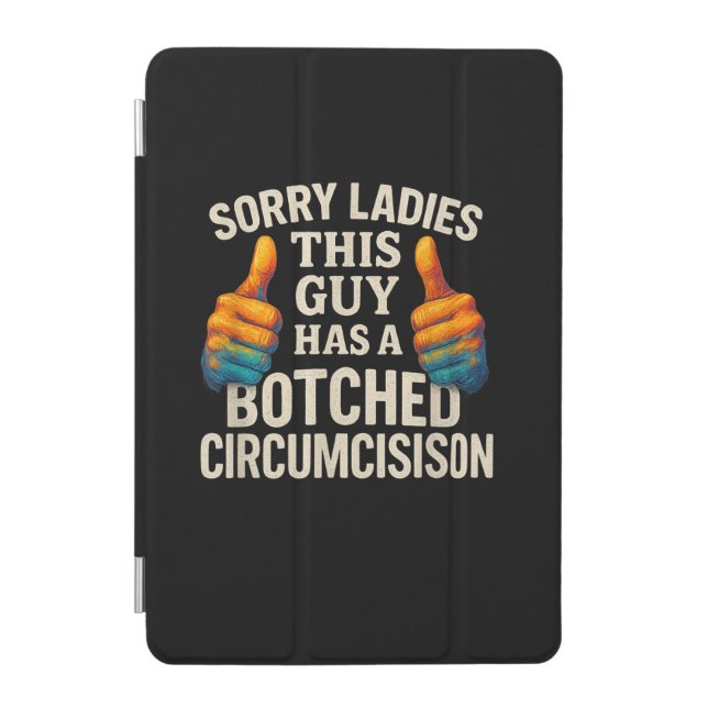 This Guy Botched Funny Cringe iPad Mini Cover (Front)