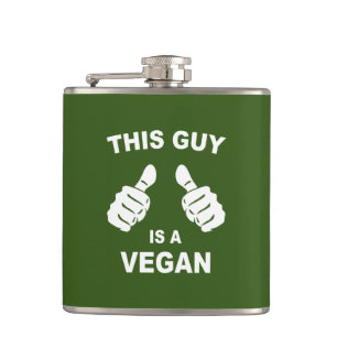 This Guy Is A Vegan Flask