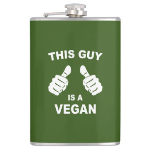 This Guy Is A Vegan Flask