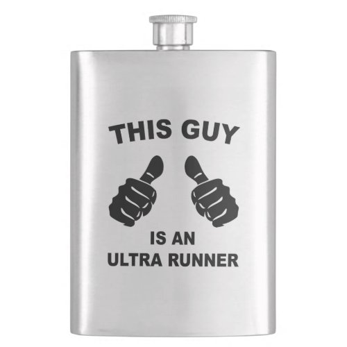 This Guy Is An Ultra Runner Flask