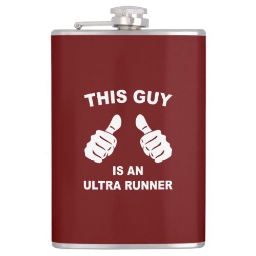 This Guy Is An Ultra Runner Flask