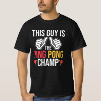 This Guy Is The Ping Pong Champ