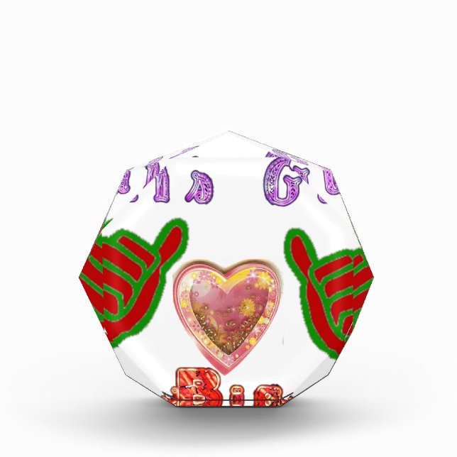 This Guy Loves Big Gift Art Print (Front)