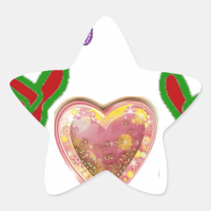 This Guy Loves Big Gift Art Print Star Sticker