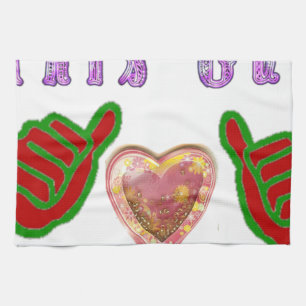 This Guy Loves Big Gift Art Print Towel