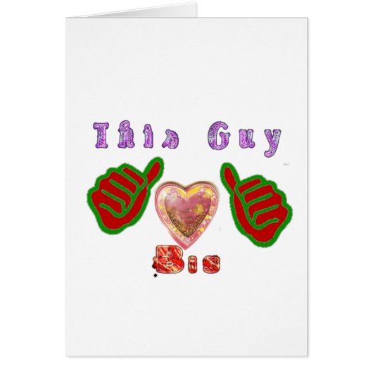 This Guy Loves Bigy.png Cards (Front)