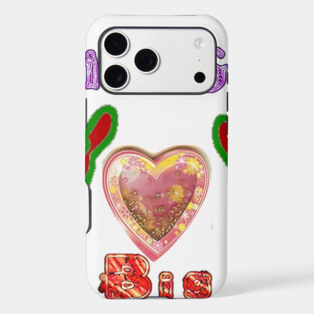 This Guy Loves Bigy.png Case-Mate iPhone Case (Back)