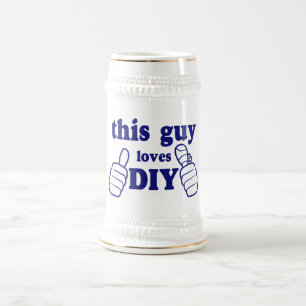 This Guy Loves DIY Beer Stein