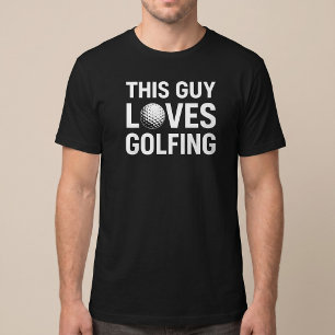 This Guy Loves Golfing T-Shirt