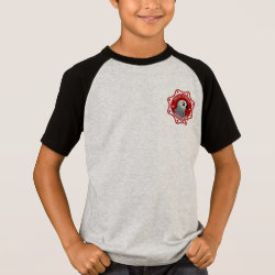 This Guy Loves His African Grey Kids' Short Sleeve Raglan T-Shirt