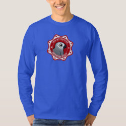 This Guy Loves His African Grey Men's Basic Long Sleeve T-Shirt