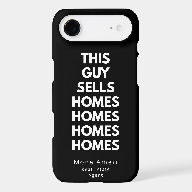 This Guy Sells Homes Homes Customized  iPhone Case (Back)