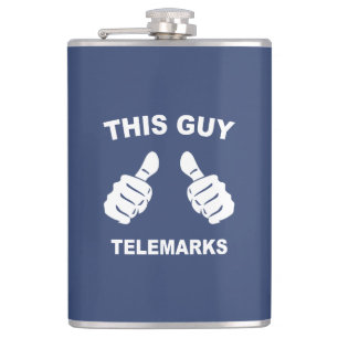 This Guy Telemarks Flask