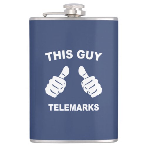 This Guy Telemarks Flask