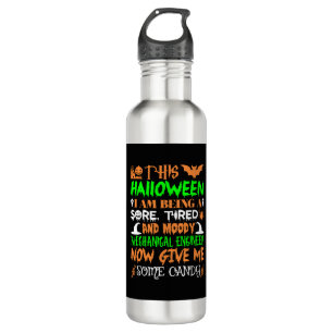 This Halloween Being Mechanical Engineer Candy Stainless Steel Water Bottle
