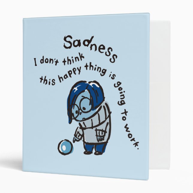 This Happy Thing Isn't Going to Work Binder (Front/Inside)
