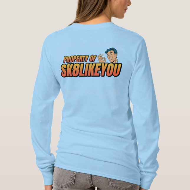 This Hat & These Skates Shirt (Back)