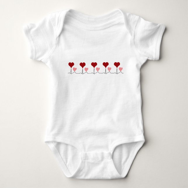 This Heartbeat is For You Baby Bodysuit (Front)