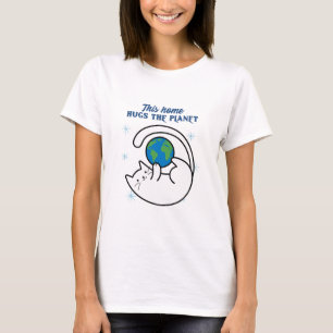 This Home Hugs the Planet Eco Friendly Home T-Shirt