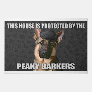 This House Is Protected By The Peaky Barkers Doormat