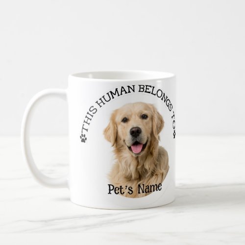 This Human Belongs To Coffee Mug