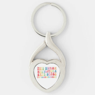 This Human Will Provide A Safe Space Gay LGBTQ Keychain