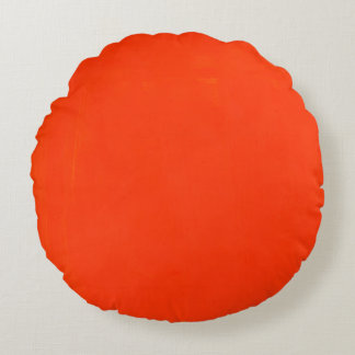 This is a beautiful Round Orange Pillow. Pillow