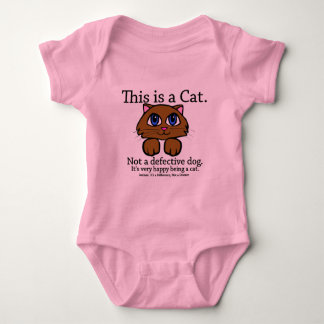 This is a Cat Baby Bodysuit