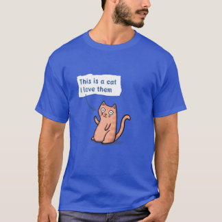 This Is A Cat girl T-Shirt