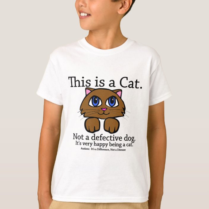 This is a Cat Kids' Shirts | Zazzle.com