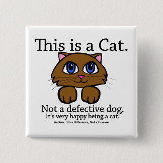 This is a Cat Pinback Button