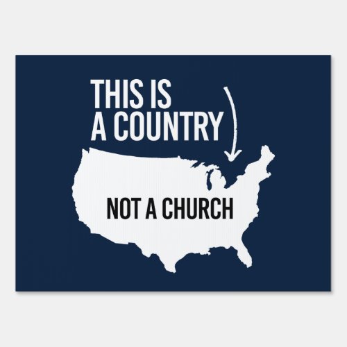 This is a country not a church sign