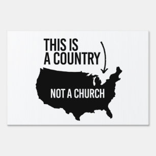 This is a country not a church sign